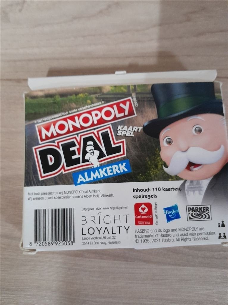 Monopoly deal - almkerk - s1432, Verzenden, Zo goed als nieuw