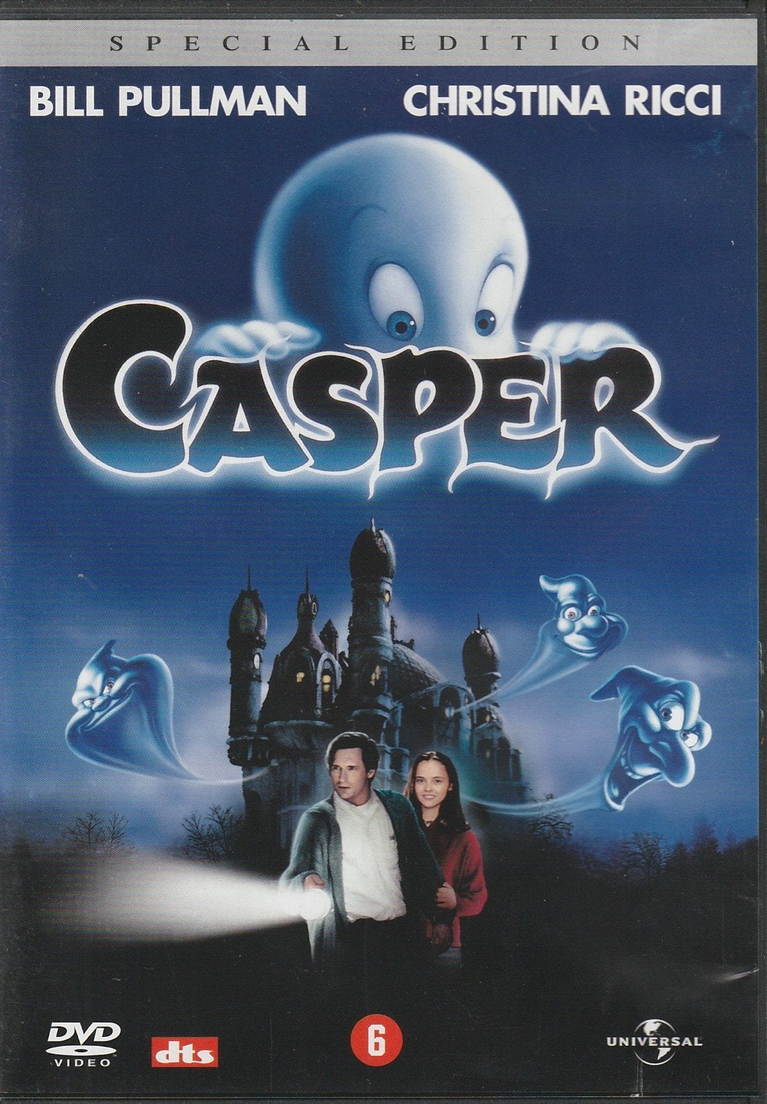 Casper - Special Edition DVD (Bill Pullman, Christina Ricci), Engels, Verzenden, Nederlands, Bonusmateriaal