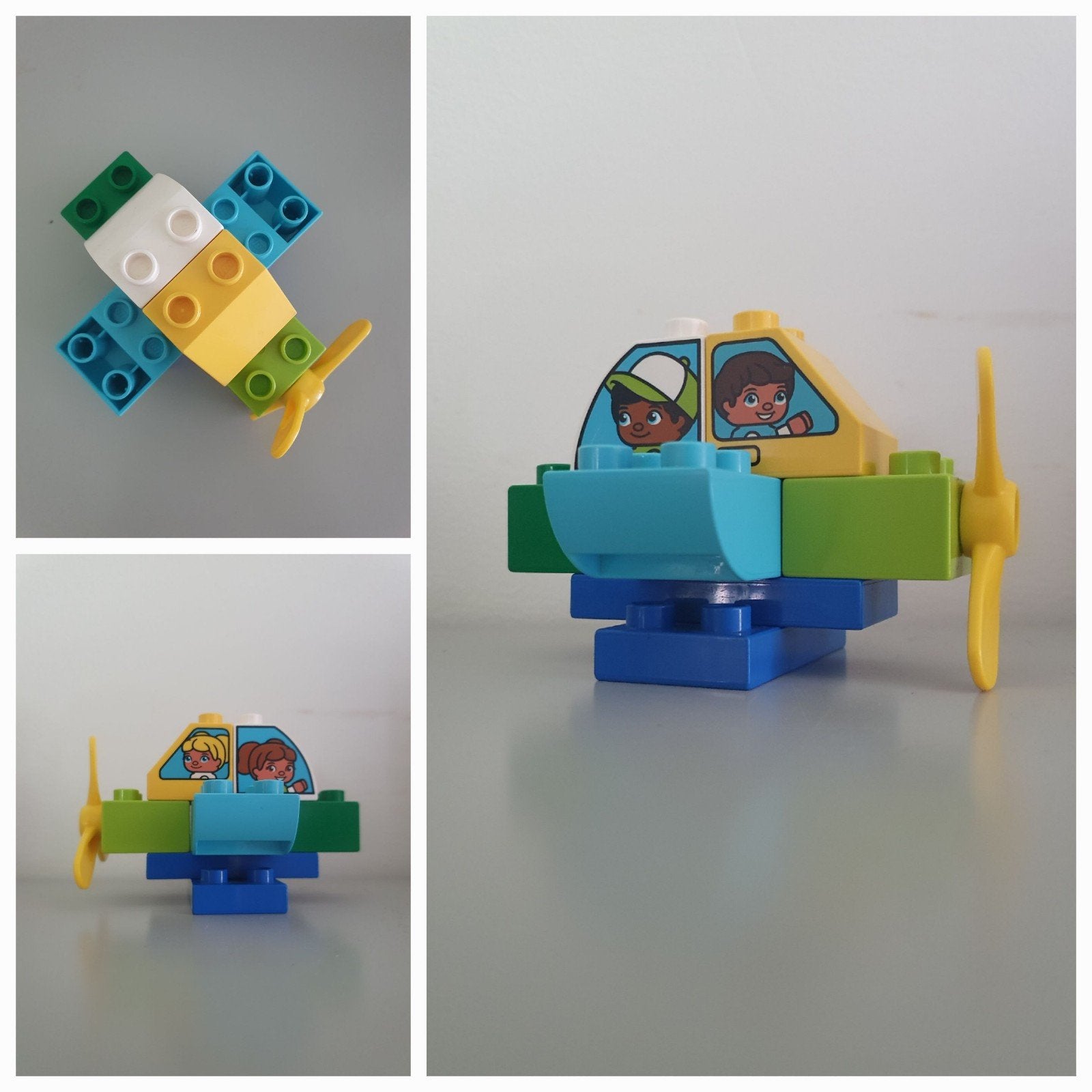 lego Duplo Mijn Eerste Vliegtuig - Kleurrijk en Compleet, Gebruikt, Ophalen of Verzenden, Compleet, Duplo