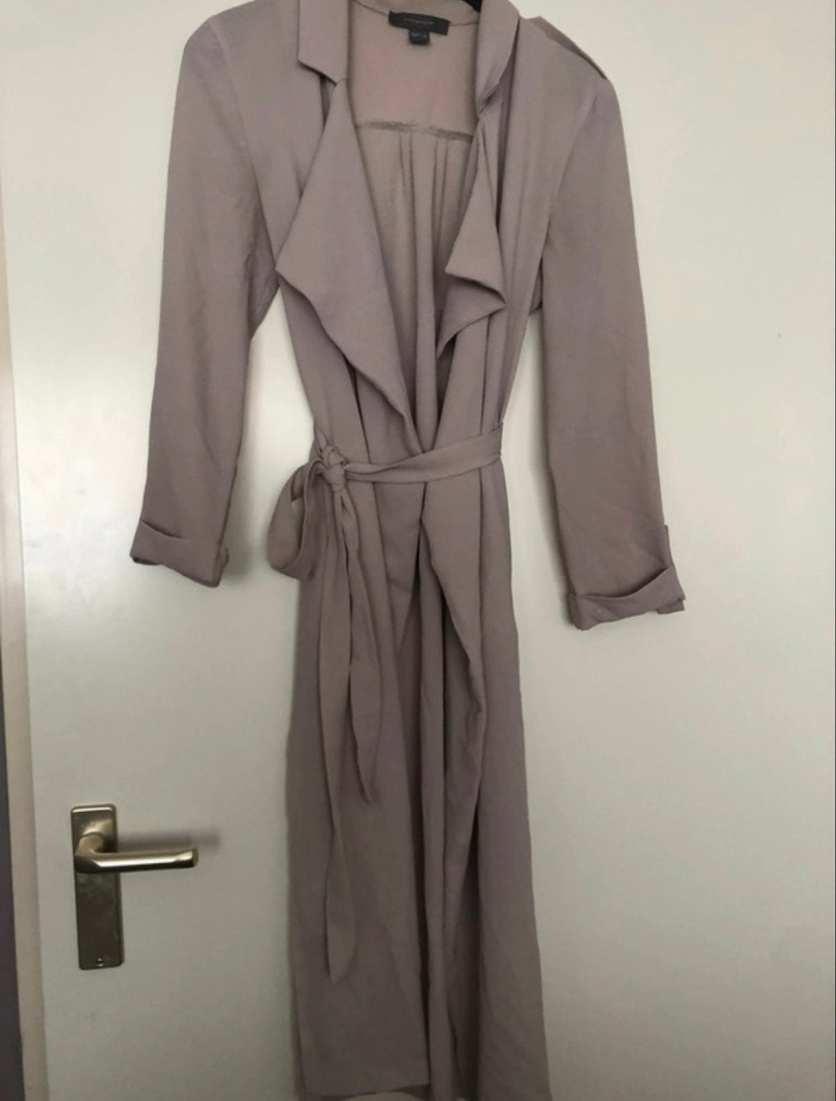 Zomer trenchcoat luchtige stof maat 36, Ophalen of Verzenden, Nieuw, Maat 36 (S), Beige