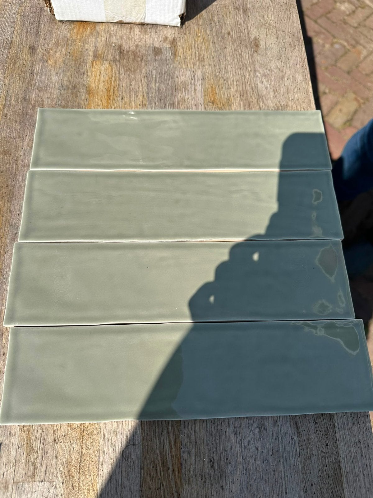 Tegeltjes olive 7,5 .30, Ophalen, Nieuw, Minder dan 20 cm, 20 tot 40 cm