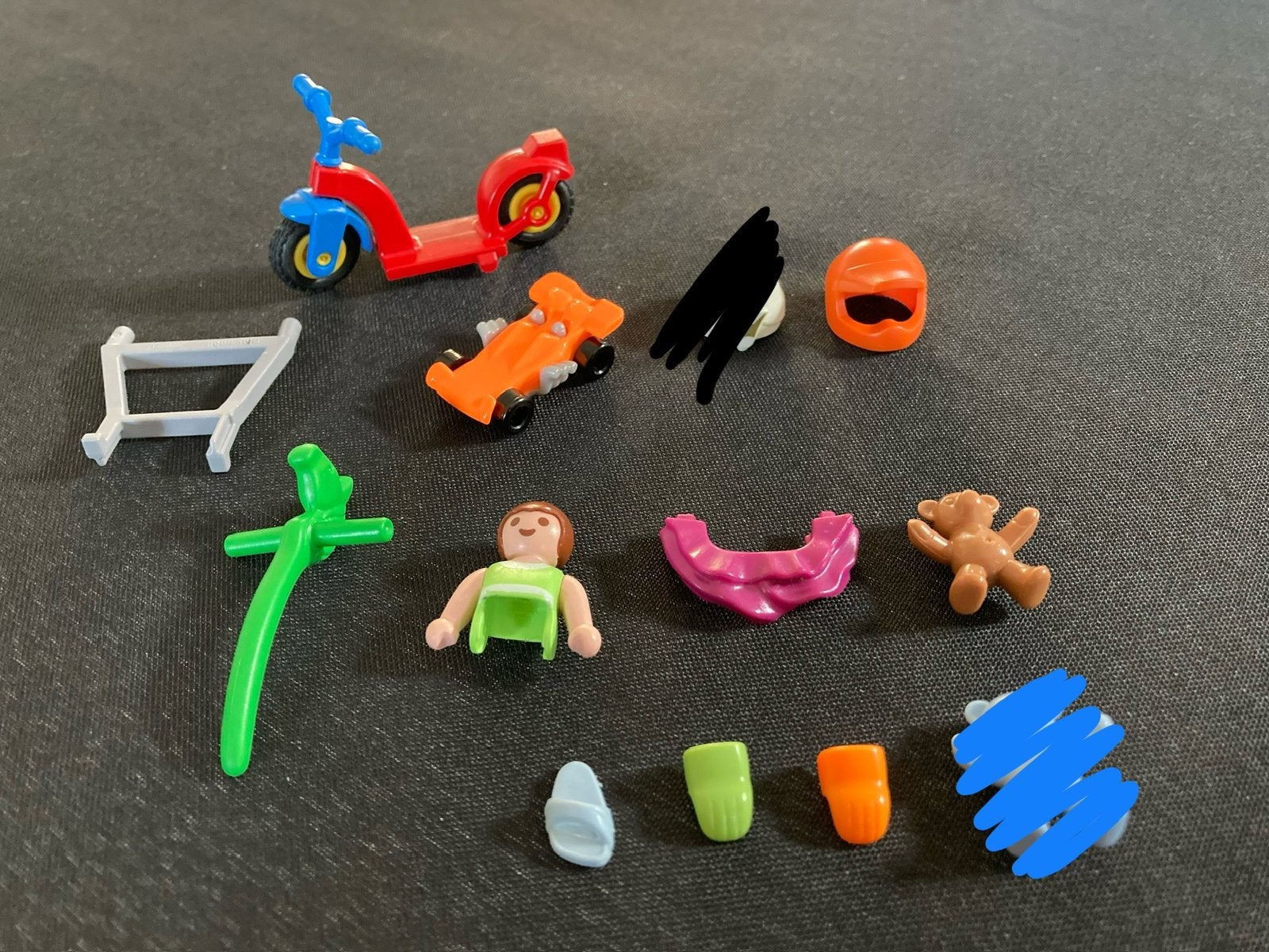 Playmobil stokpaard, speelgoed auto ed.., Kinderen en Baby's, Ophalen of Verzenden, Zo goed als nieuw