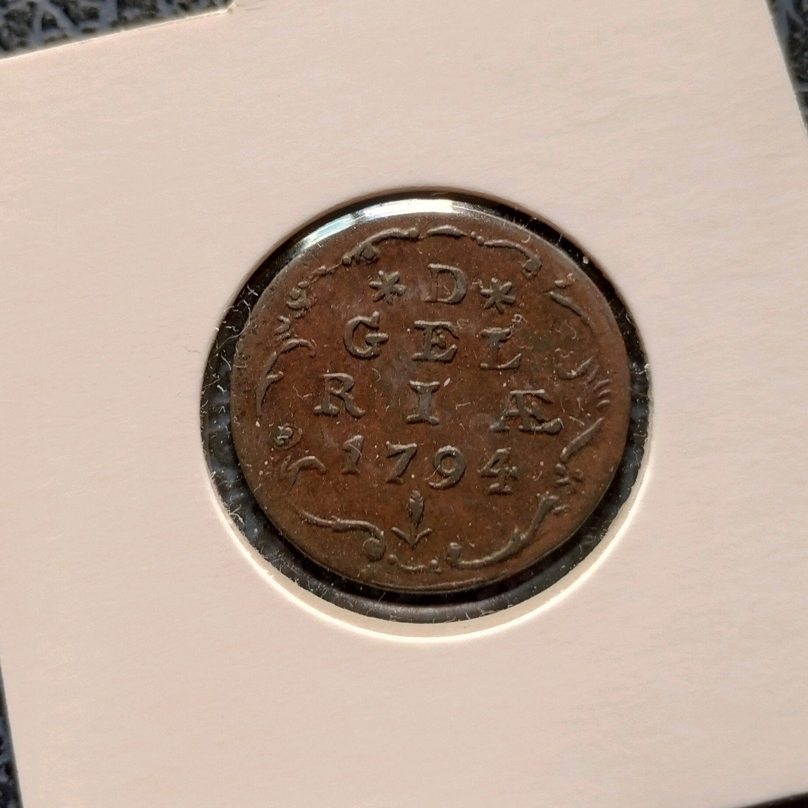 Mooie Duit 1794 Gelderland / Gelria, Verzenden, Vóór koninkrijk