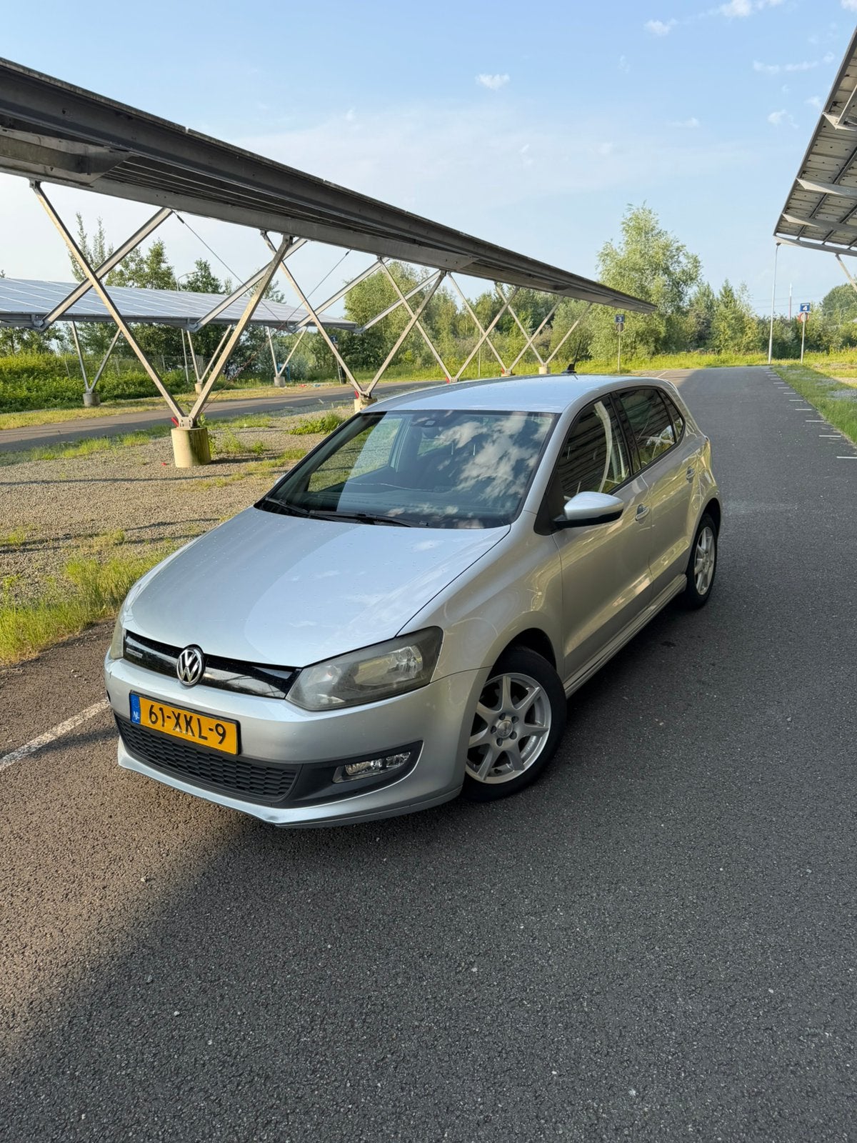 Volkswagen Polo 1.2 TDI 55KW BM 2012 Grijs, Auto's, Voorwielaandrijving, Euro 5, Stof, 74 pk