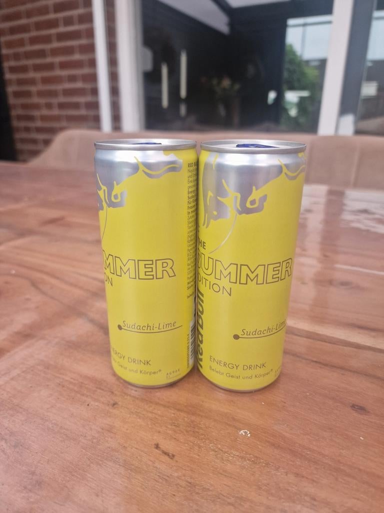 Summer redbull Sudachi-Lime (duits), Ophalen of Verzenden