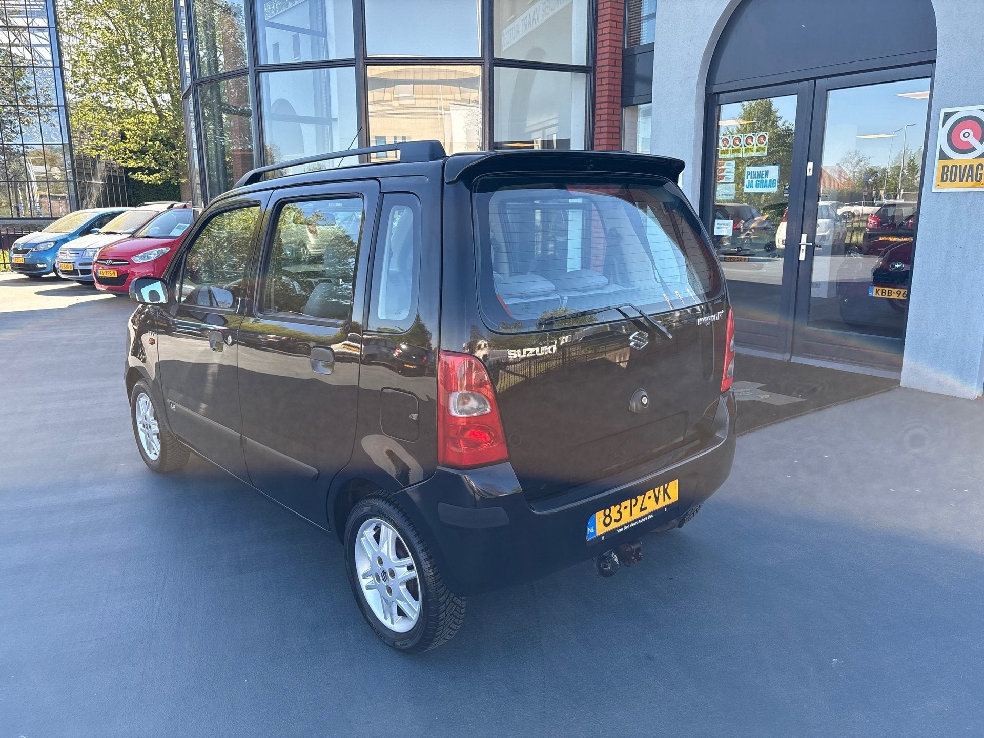 Suzuki Wagon R+ 1.3 FreeStyle AUTOMAAT AIRCO HOGE INSTAP, 94 pk, Wagon R+, Zwart, Bedrijf
