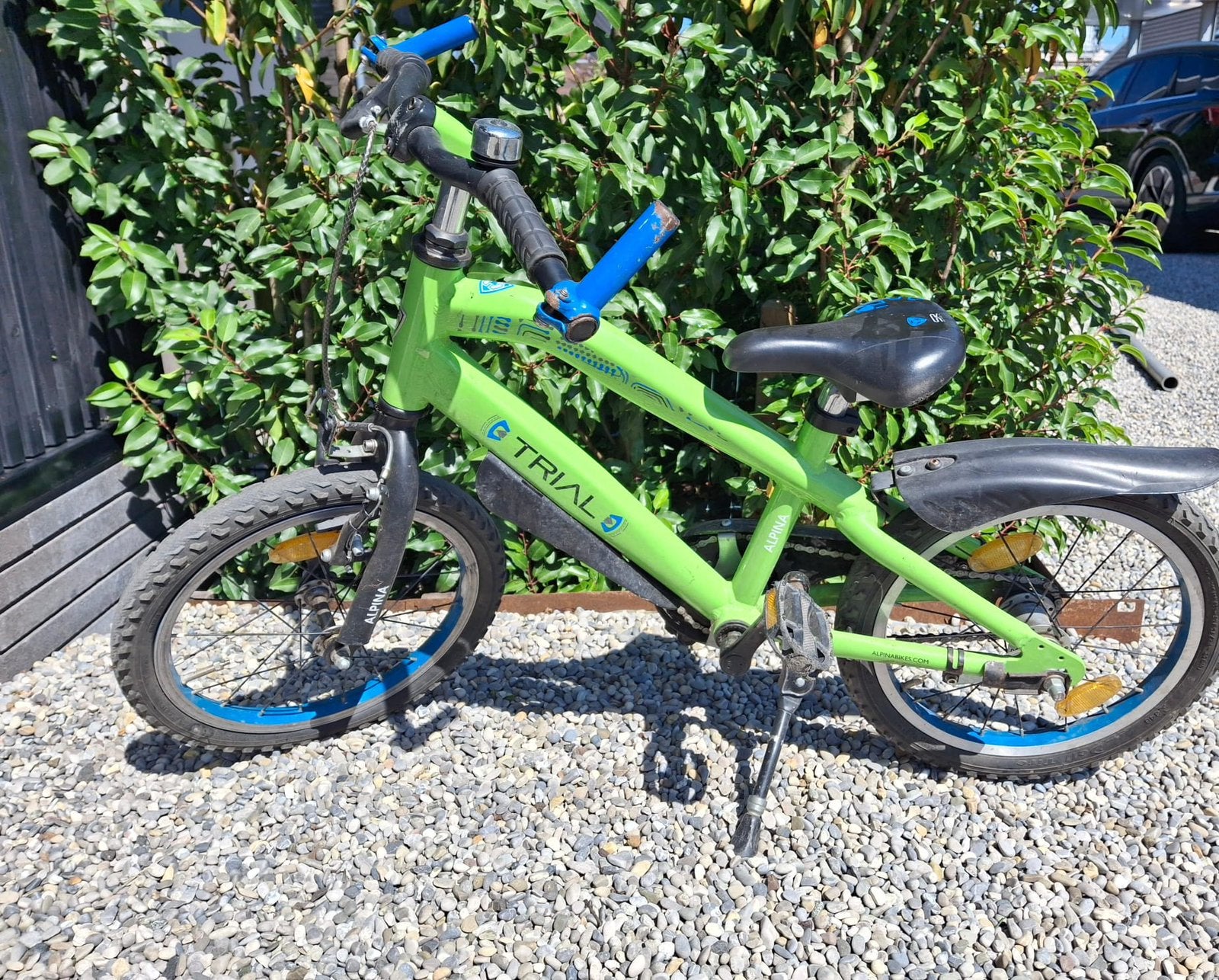 Kinderfiets Aplina Trail 16 inch, Ophalen, Gebruikt, 16 tot 20 inch