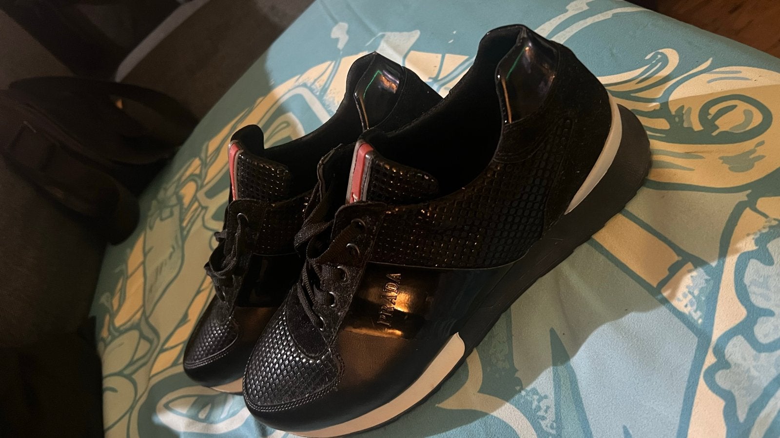 Prada Milano Zwarte Sneakers, Kleding | Heren, Schoenen, Nieuw, Sneakers of Gympen, Zwart, Ophalen