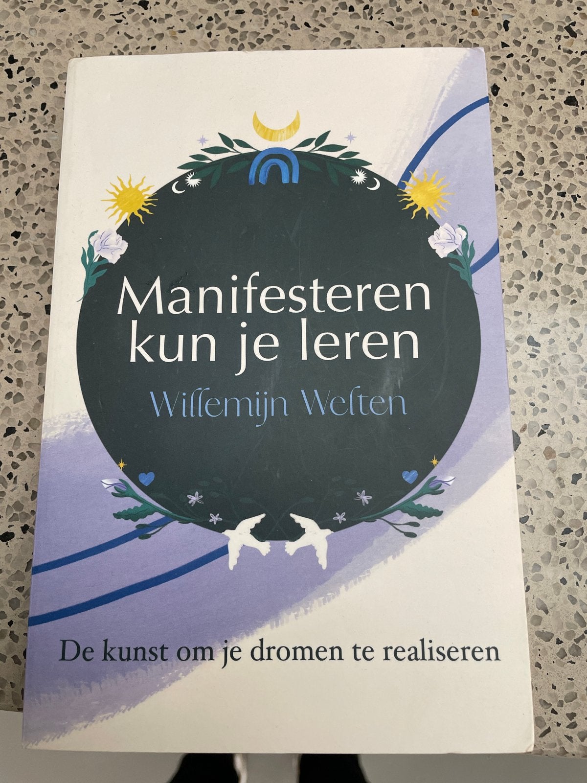 Manifesteren kun je leren - Willemijn Welten, Boeken, Ophalen of Verzenden, Zo goed als nieuw, Spiritualiteit algemeen, Instructieboek