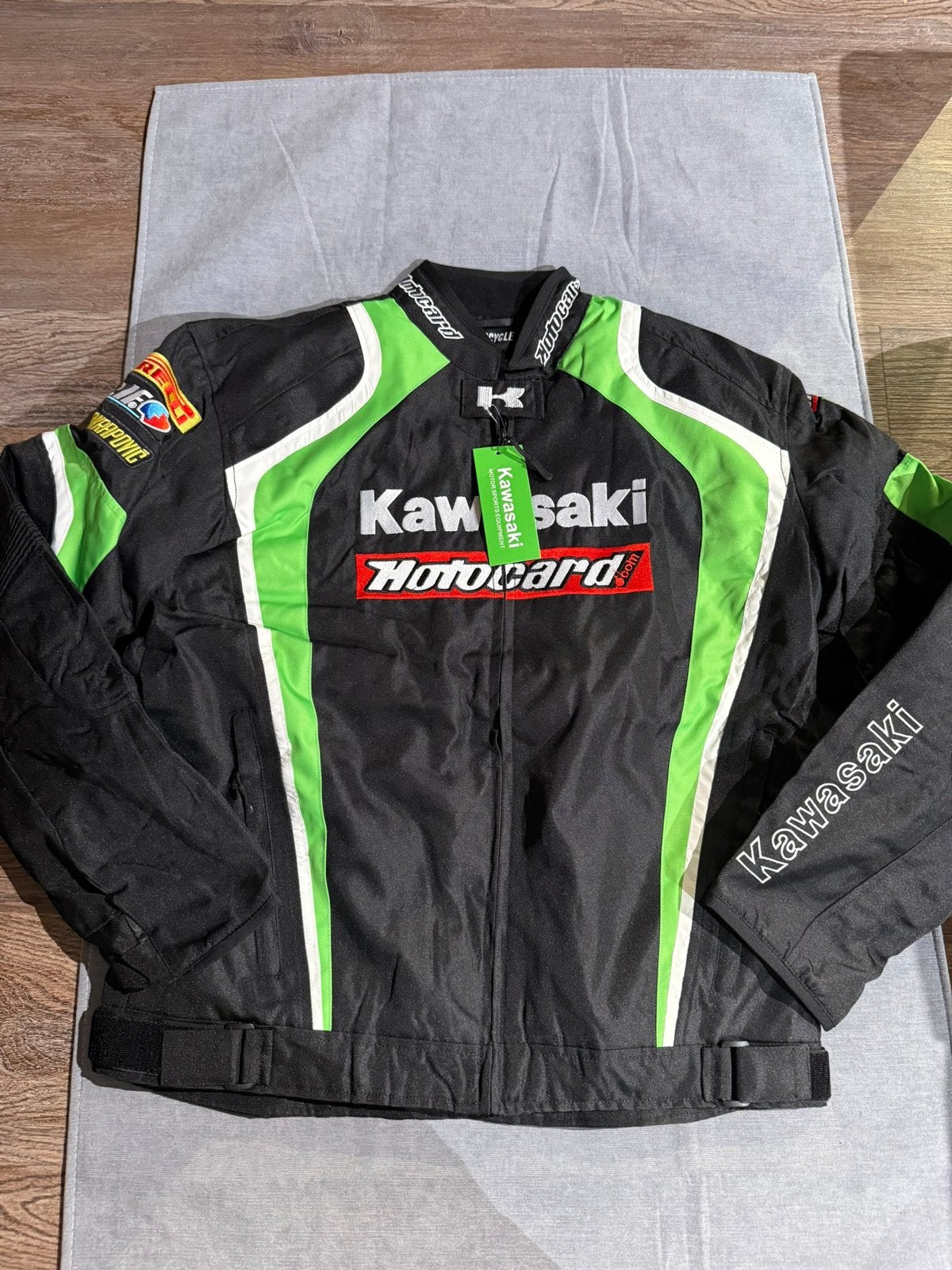 Kawasaki Classic Motorjas (Maat 3XL) Vintage 4 Seasons, Motoren, Kleding | Motorkleding, Ophalen of Verzenden, Nieuw zonder kaartje