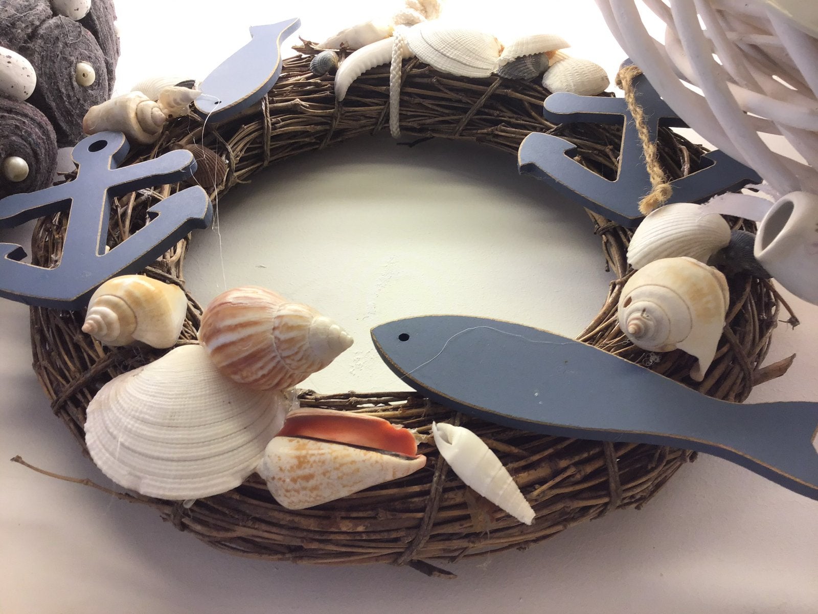 Decoratieve Zeekrans voor Beach House, Gebruikt, Meerkleurig, Mediterraans, Ophalen of Verzenden