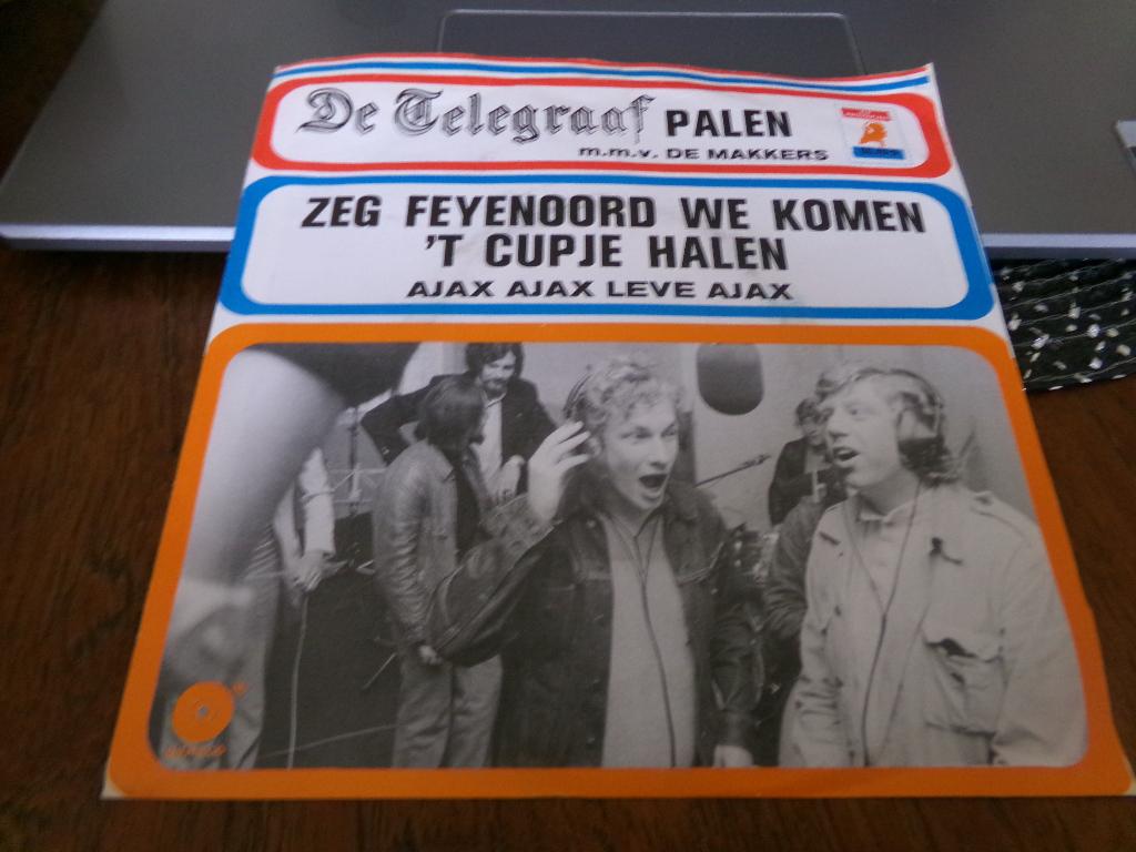 De Telegraafpalen ‎– Zeg Feyenoord, We Komen Het Cupje Halen, Cd's en Dvd's, Ophalen of Verzenden, Gebruikt, Nederlandstalig