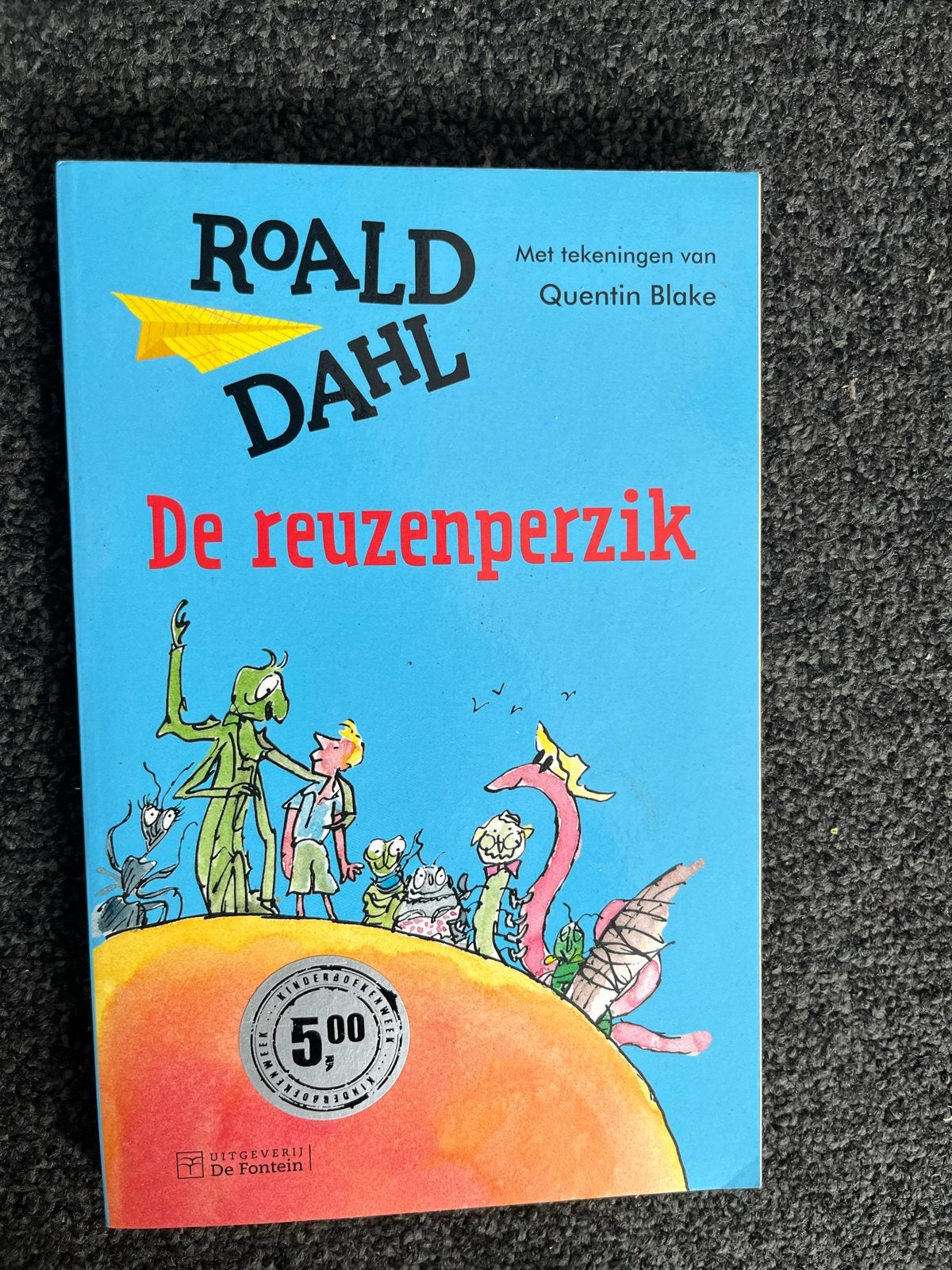 Roald Dahl - De Reuzenperzik (Kinderboekenweek), Ophalen of Verzenden, Gelezen, Fictie algemeen