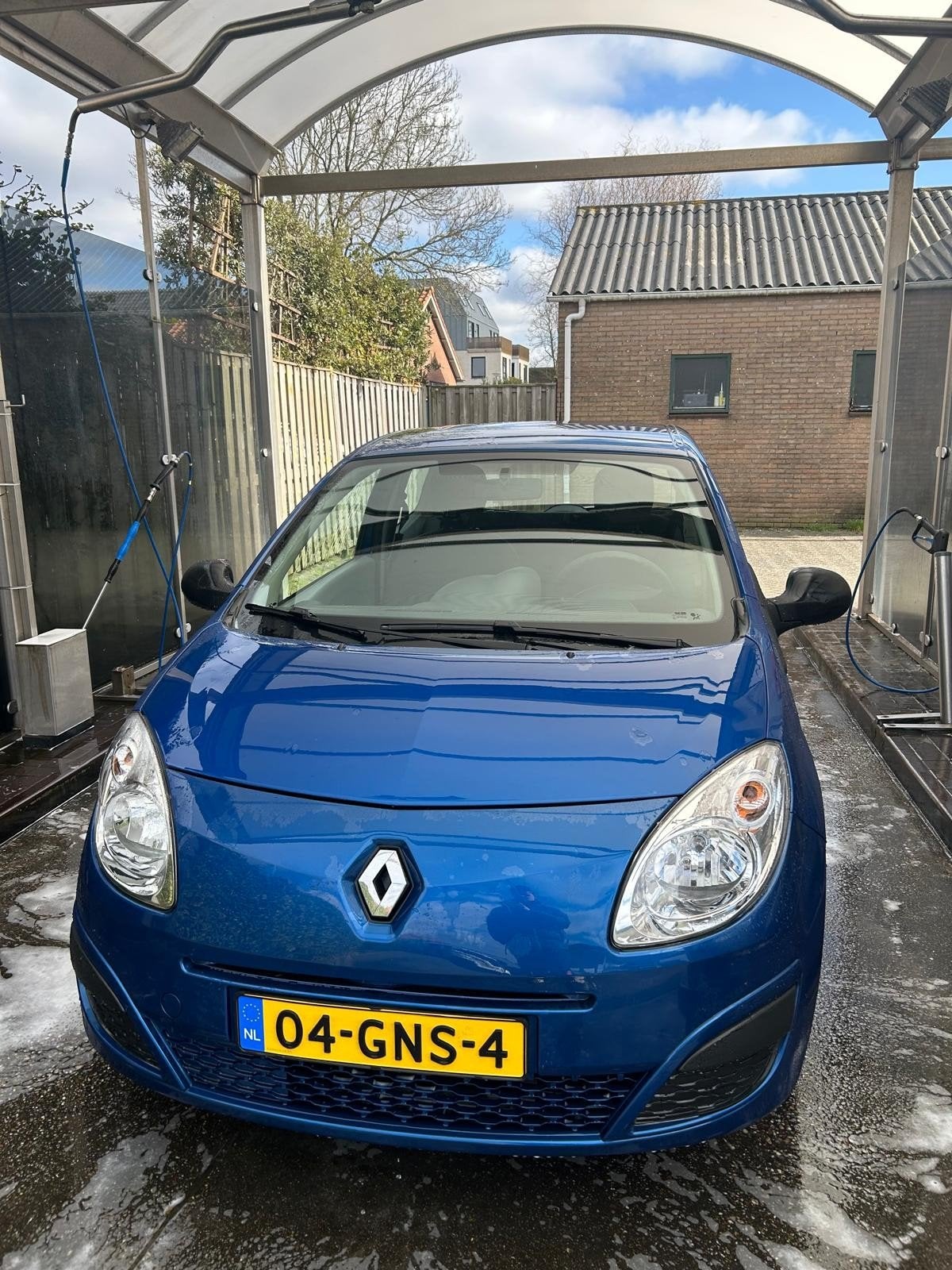 Renault Twingo 1.1 2008 Blauw, Auto's, Voorwielaandrijving, Twingo, 4 cilinders, Origineel Nederlands