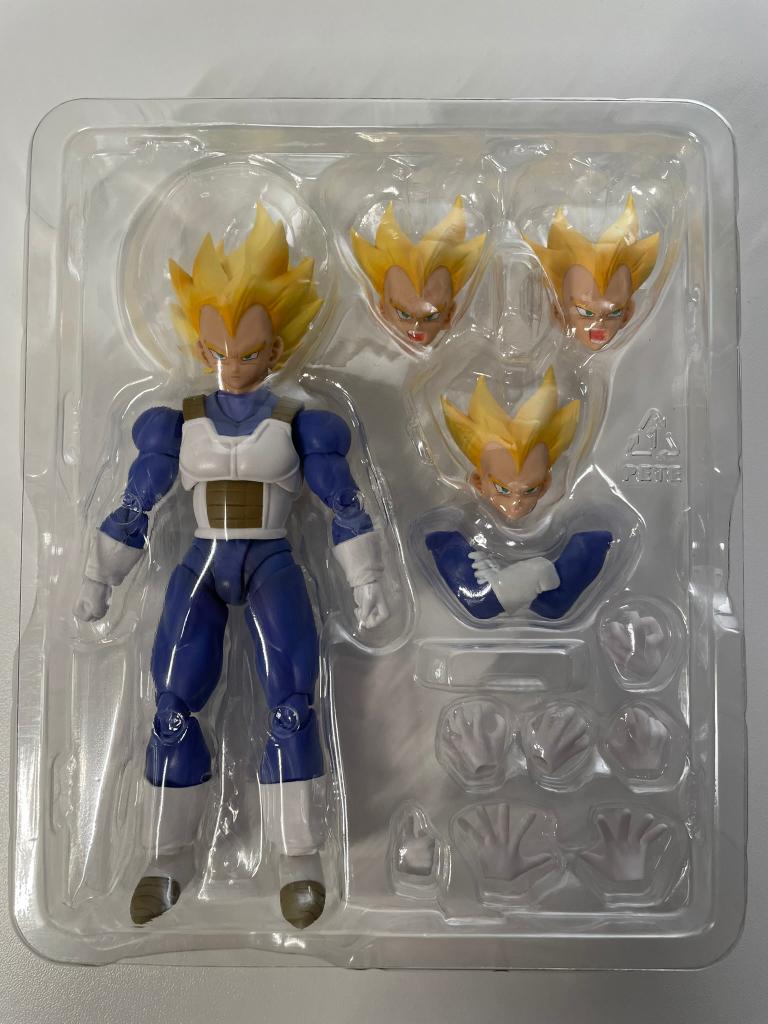Bandai S.H. Figuarts Vegeta Dragon Ball Z figuur, Verzamelen, Poppetjes en Figuurtjes, Ophalen, Zo goed als nieuw