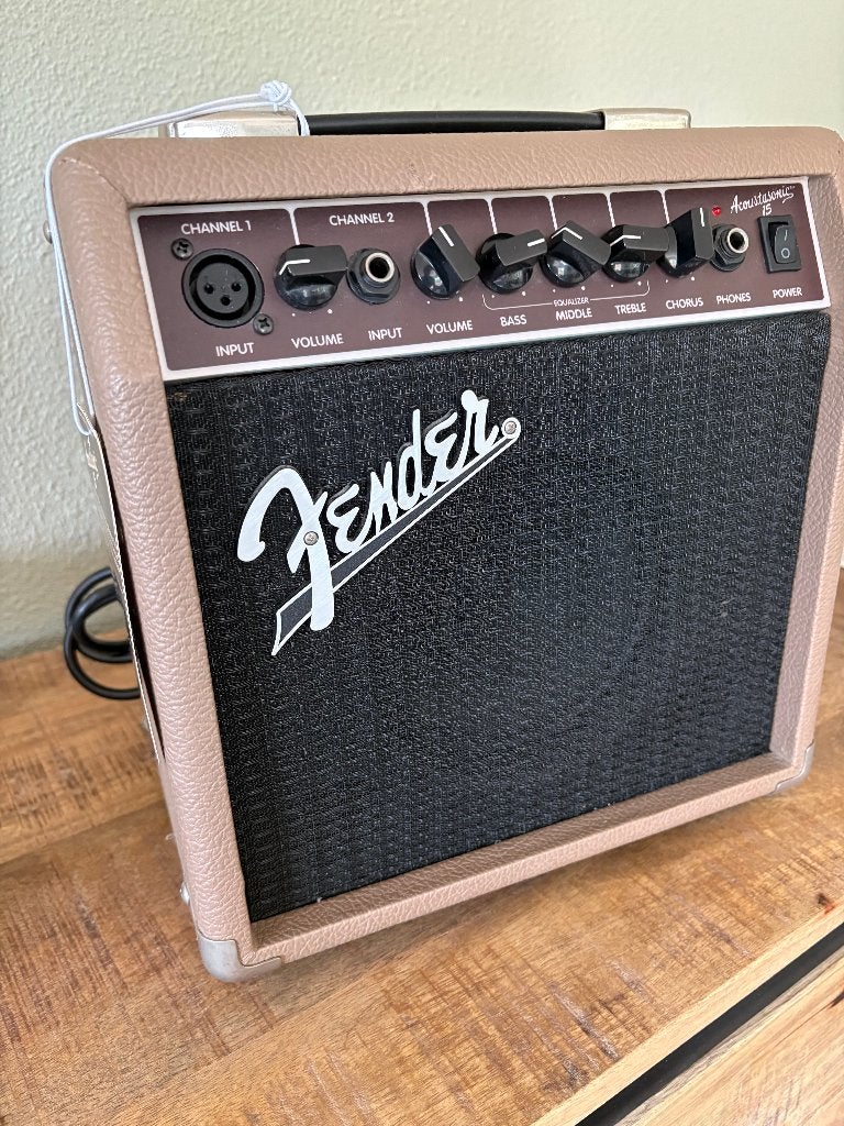 Fender Acoustasonic 15 gitaarversterker, Muziek en Instrumenten, Ophalen of Verzenden, Nieuw, Minder dan 50 watt
