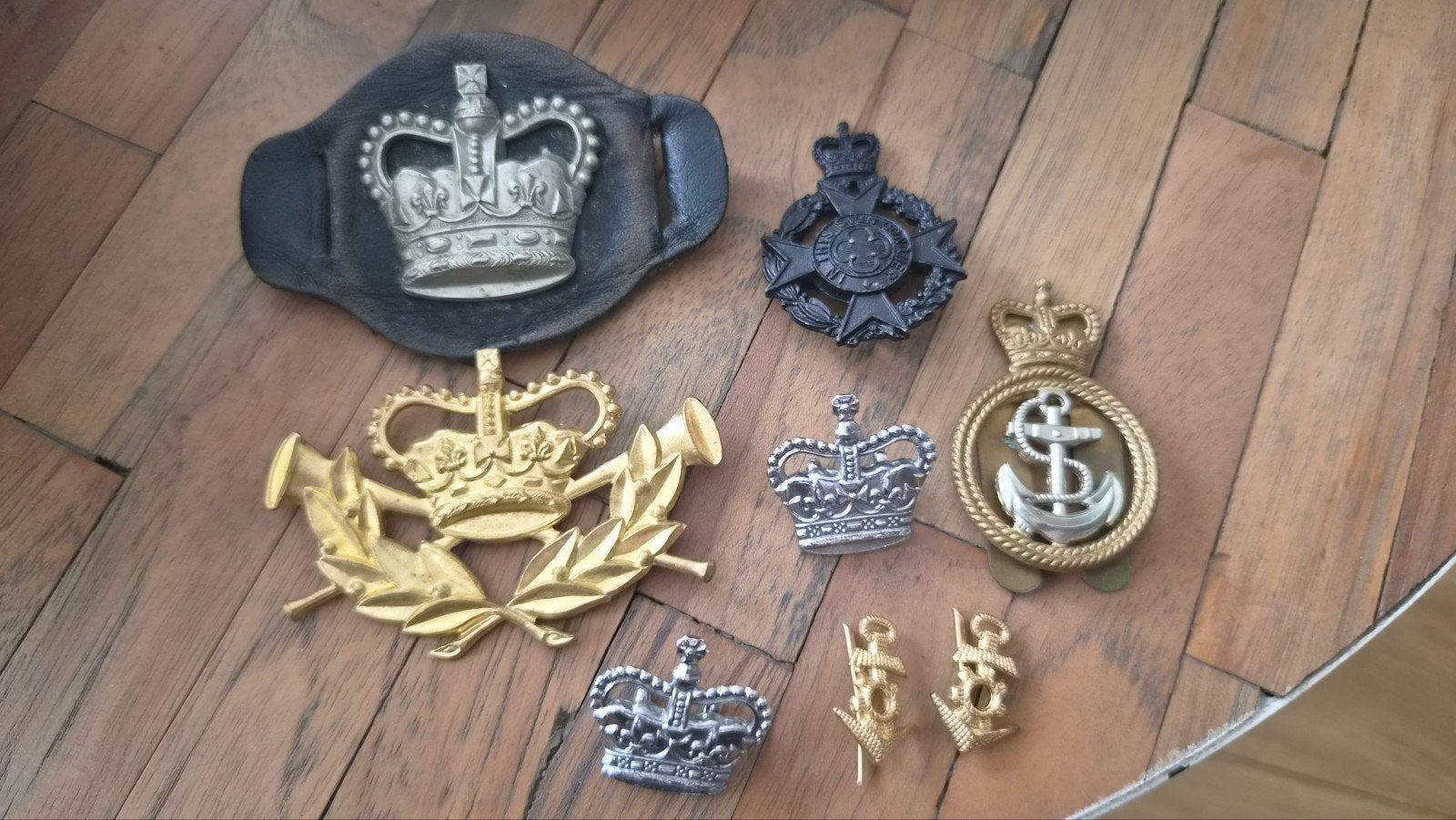 lotje militaire badges, Ophalen of Verzenden, Landmacht, Engeland, Embleem of Badge