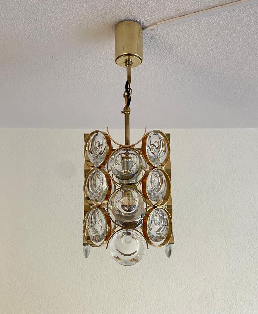Vintage Palwa hanglamp 70’s, Huis en Inrichting, Palwa, Ophalen of Verzenden, Zo goed als nieuw, Hollywood Regency