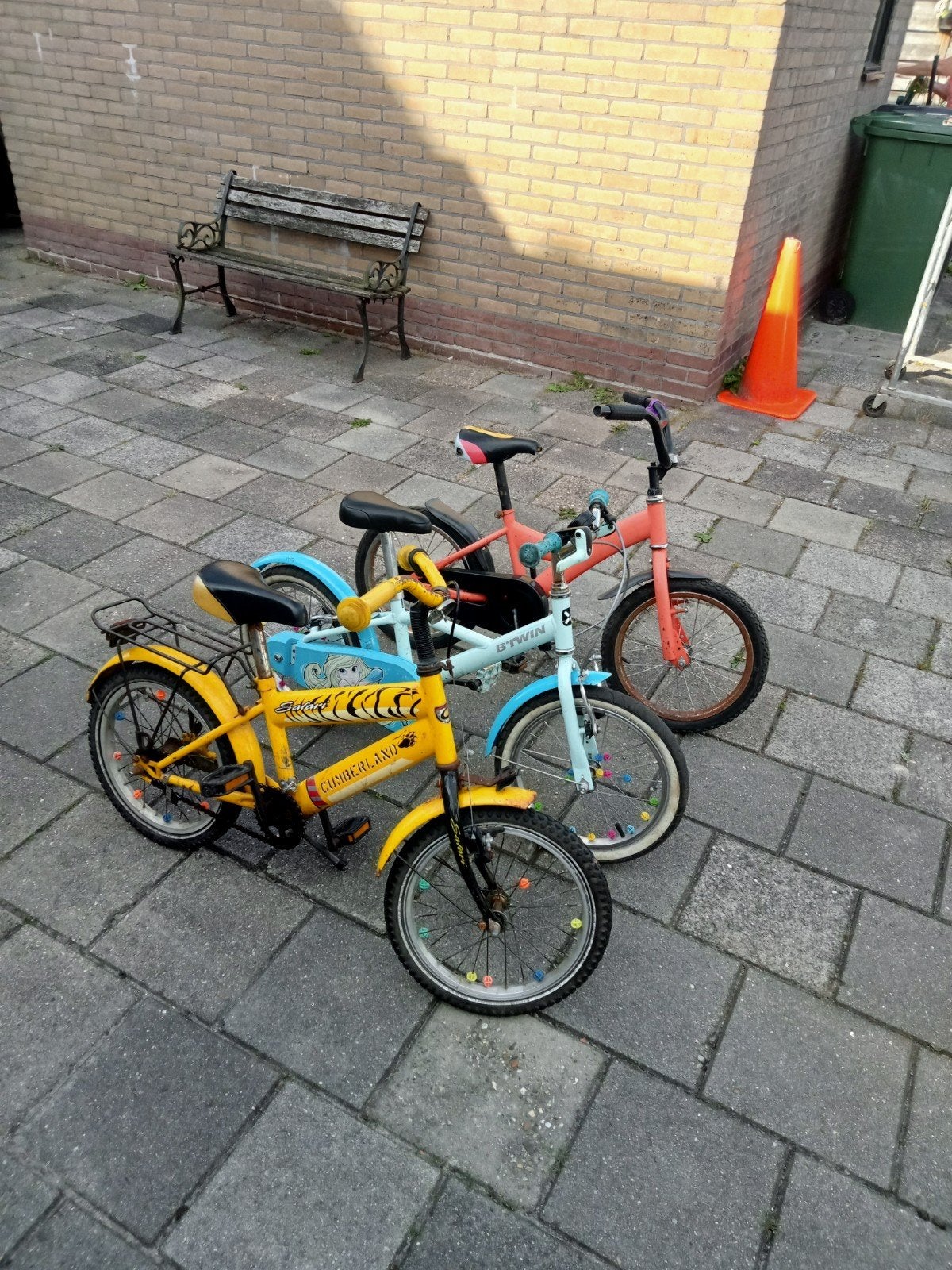 Kinderen fietsjes, Ophalen of Verzenden, Gebruikt, Aanhangfiets