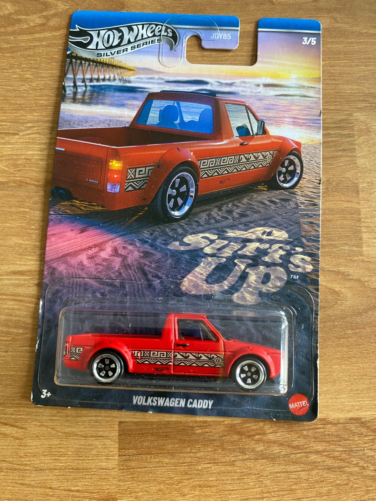 Hot wheels Volkswagen caddy, Mattel, Mattel, Ophalen of Verzenden, Zo goed als nieuw