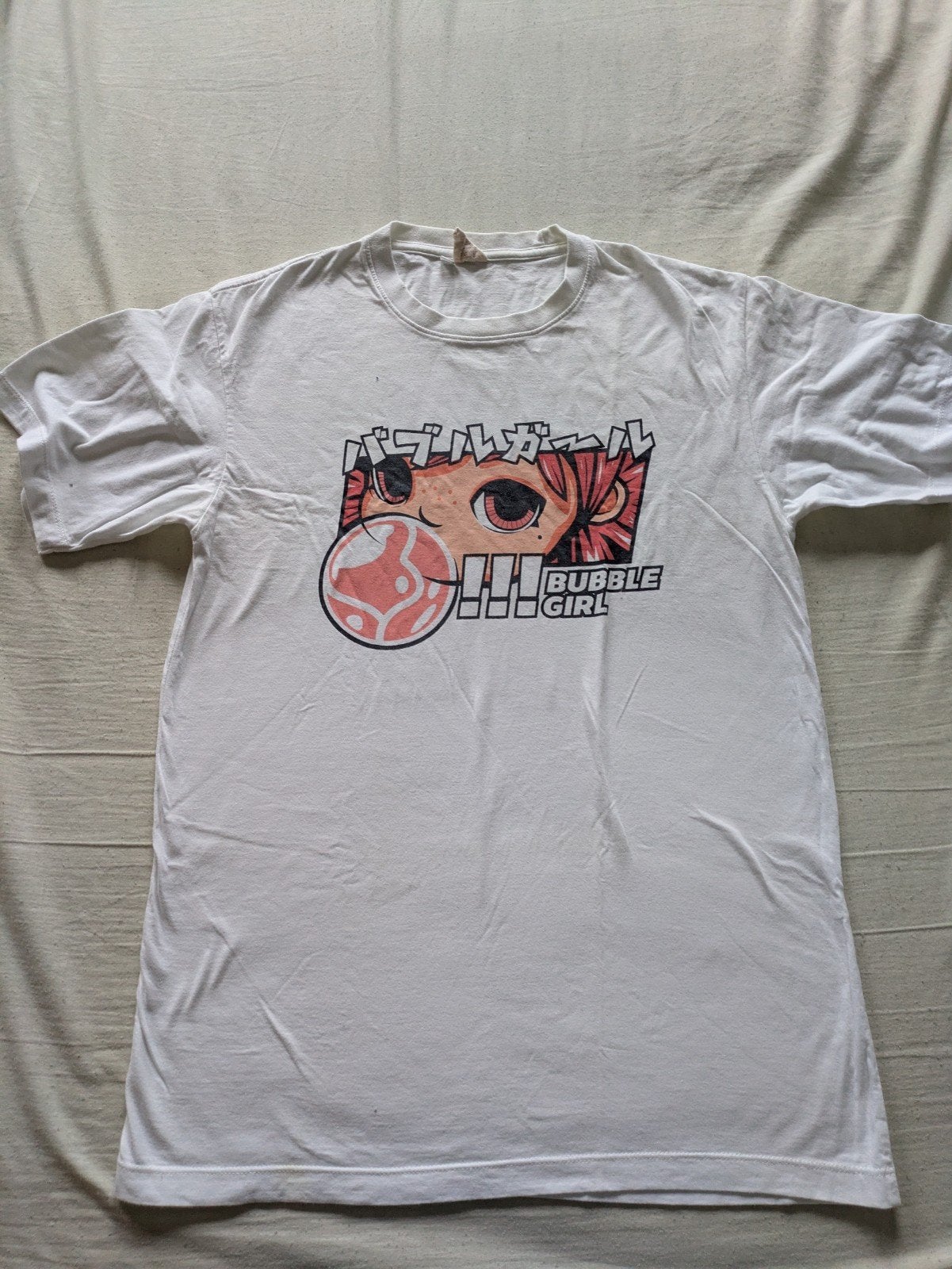 Heren Tshirt van kenji, Maat 52/54 (L), Wit, Ophalen of Verzenden, Gedragen