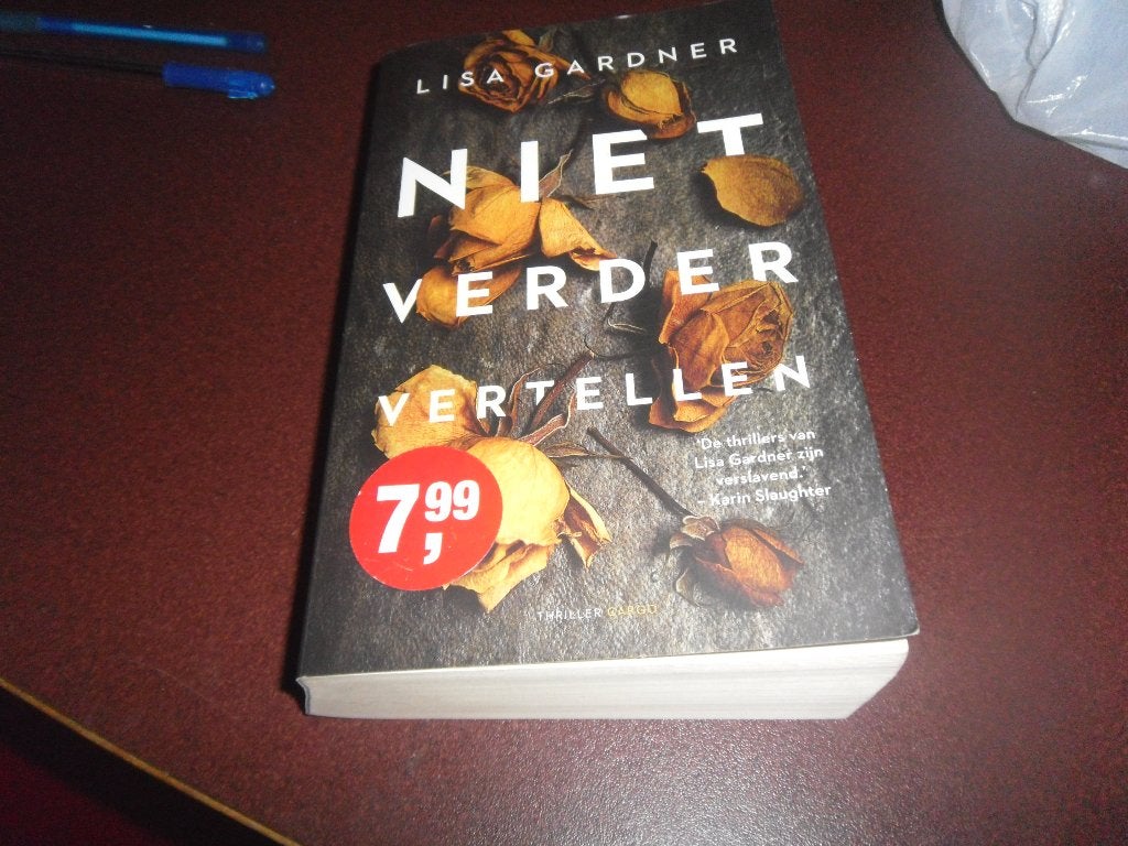 niet verder vertellen, lisa gardner, Ophalen of Verzenden, Zo goed als nieuw