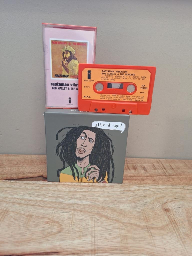 Bob Marley & The Wailers - Rastaman Vibration Cassette, Cd's en Dvd's, Cassettebandjes, Gebruikt, Origineel, Wereldmuziek, 1 bandje