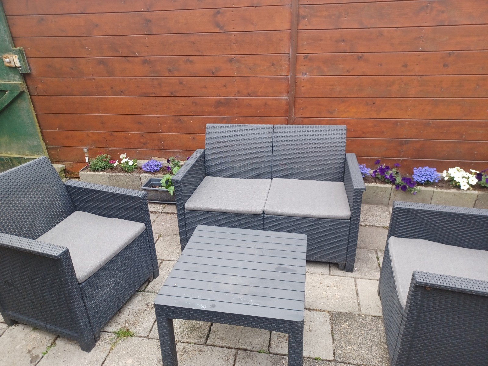 Loungeset, Ophalen, Gebruikt, Kunststof