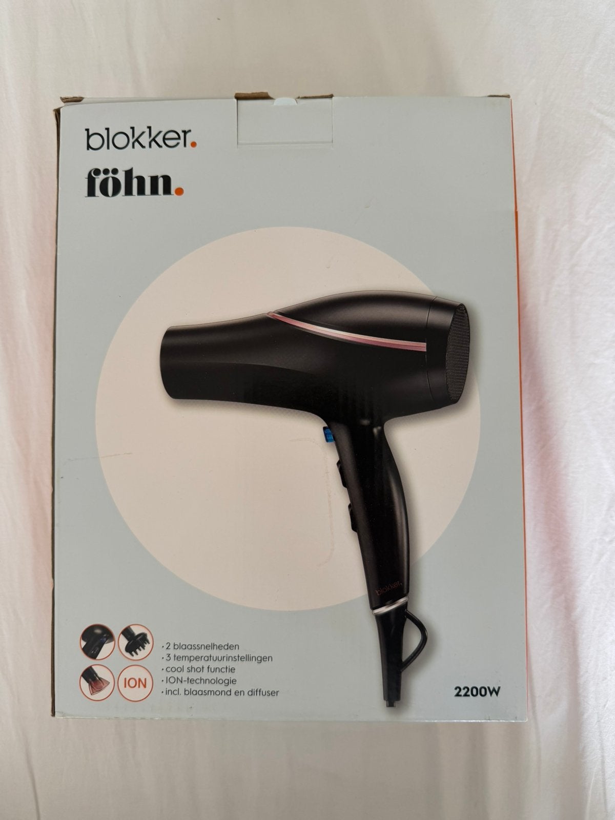 Föhn, vrijwel ongebruikt, Ophalen, Zo goed als nieuw, Haarverzorging