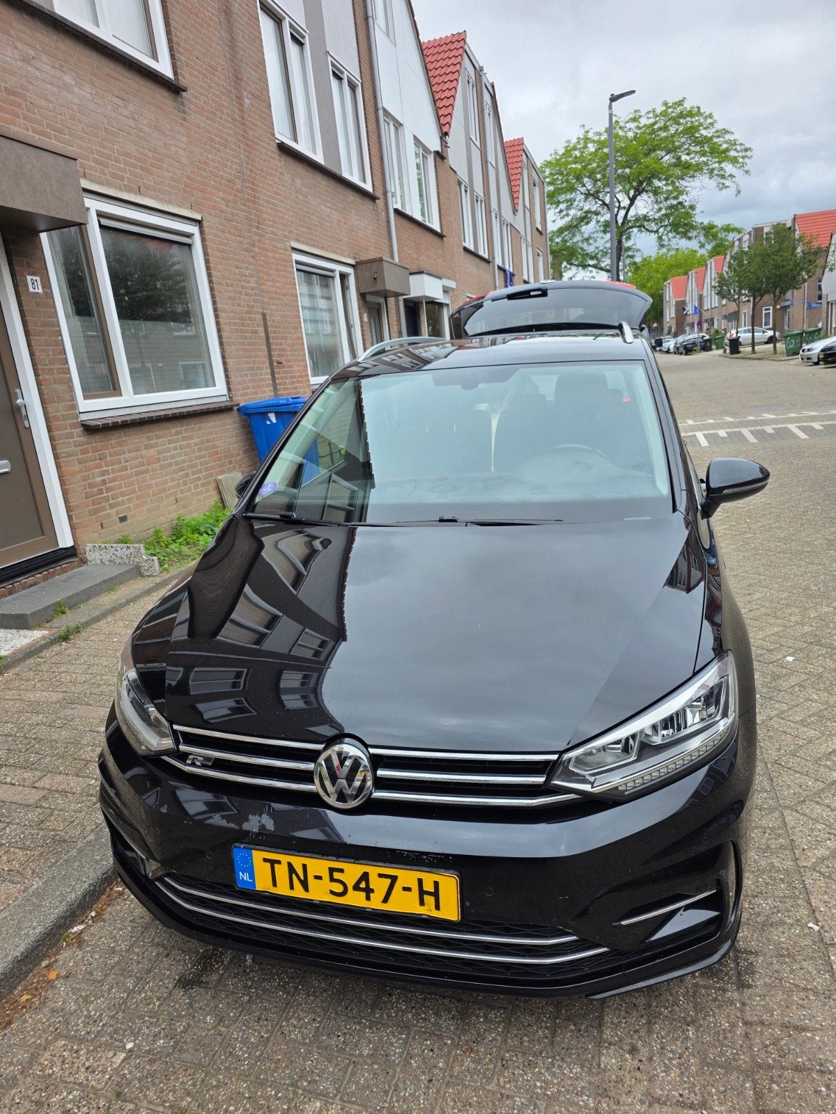 Volkswagen Touran 1.4 TSI 110KW/150PK 7-DSG 2018 Zwart, Euro 6, 4 cilinders, 7 stoelen, Zwart