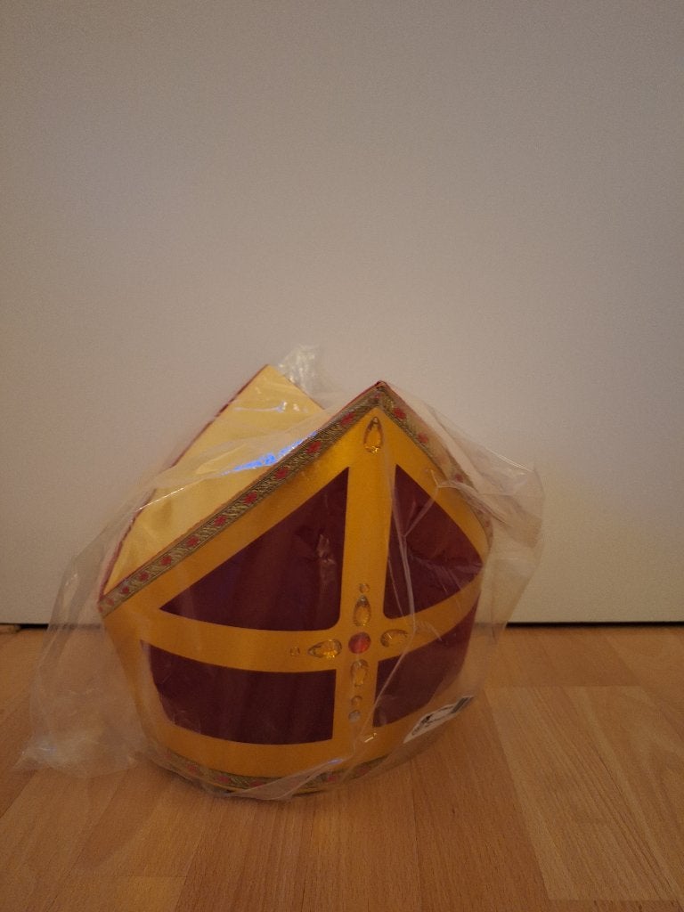 Sinterklaas mijter stefan, Ophalen of Verzenden, Nieuw