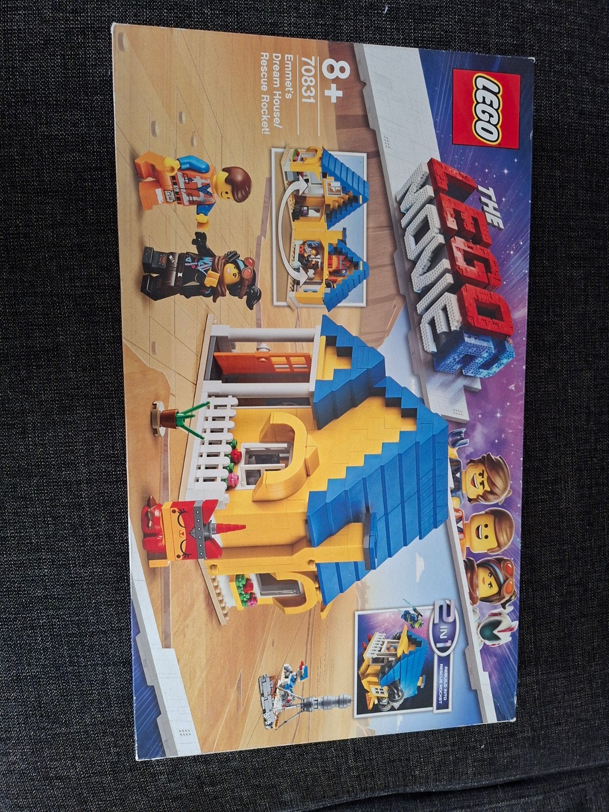 LEGO The LEGO Movie 2 Emmet's Droomhuis/Reddingsraket 70831, Inclusief minifiguren, Overige thema's, Lego, Nieuw
