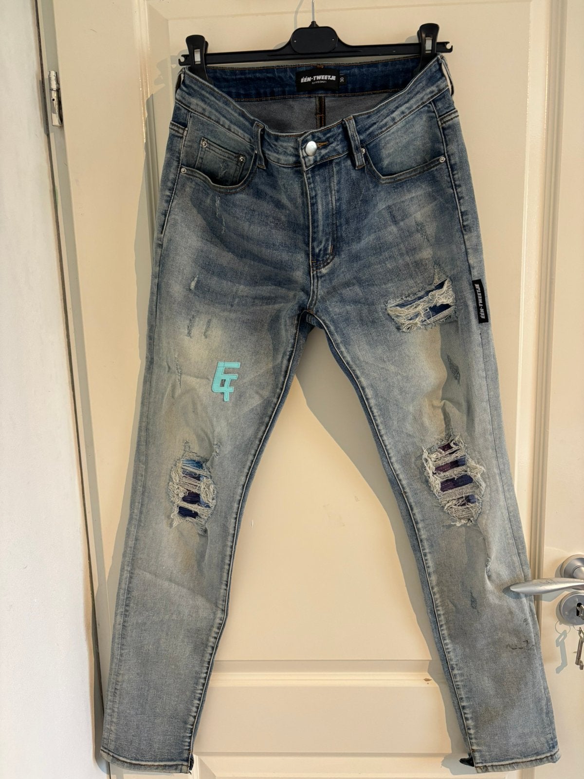 Een-Tweetje jeans, Ophalen, Zo goed als nieuw, Blauw, W32 (confectie 46) of kleiner