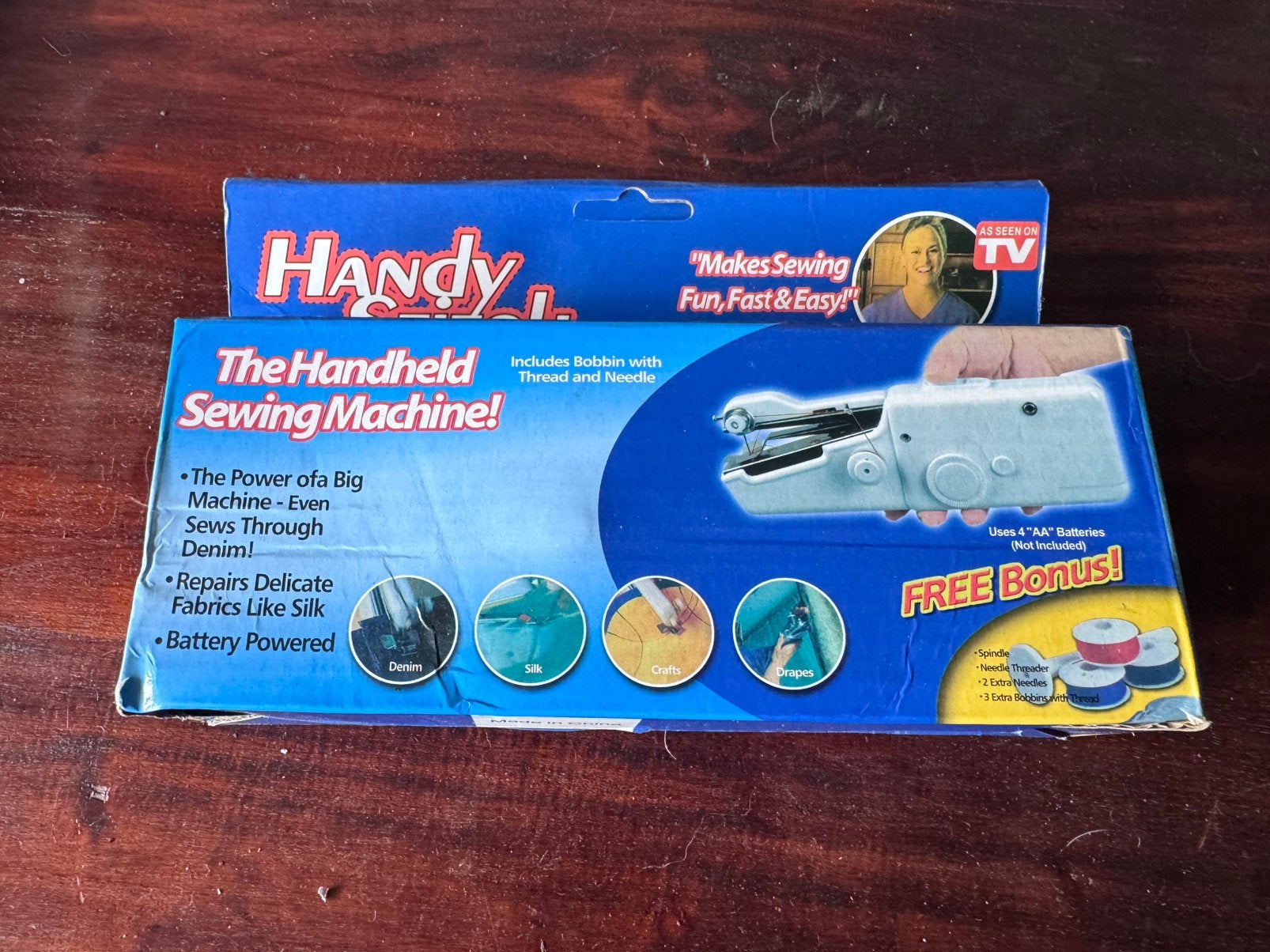 Hand-naaimachine, nieuw!, Hobby en Vrije tijd, Naaimachines en Toebehoren, Ophalen of Verzenden, Nieuw, Naaimachine, Overige merken