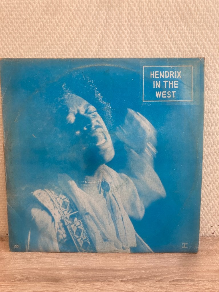 Jimi Hendrix - Hendrix in the West monochrome cover Korea, LP, Gebruikt, Ophalen of Verzenden, 12 inch