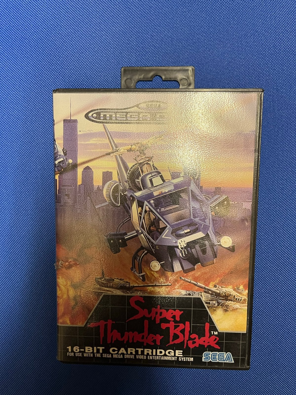 Super Thunder Blade - Sega Mega Drive (Compleet), Gebruikt, Shooter, 1 speler, Ophalen of Verzenden
