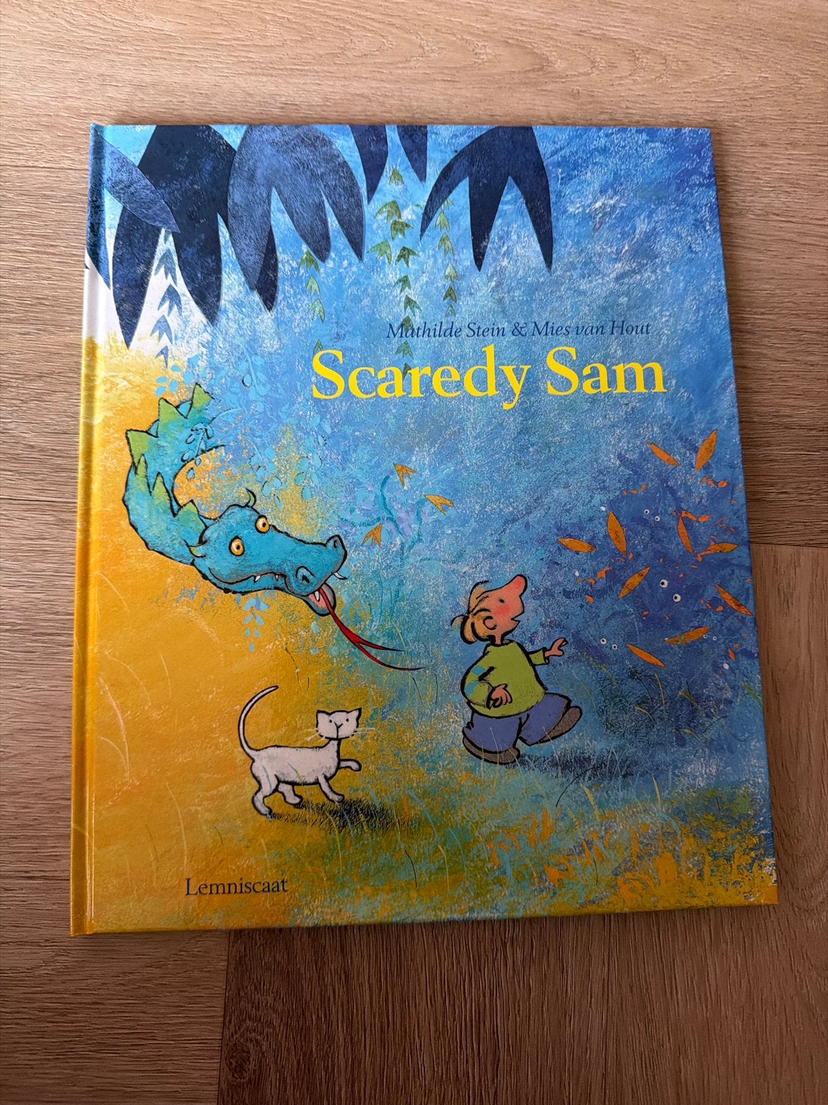 Scaredy Sam - Mathilde Stein & Mies van Hout, Ophalen of Verzenden, Zo goed als nieuw, Fictie algemeen