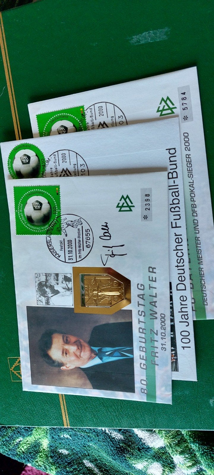 enveloppen Duitsland voetbal, Ophalen of Verzenden, Envelop