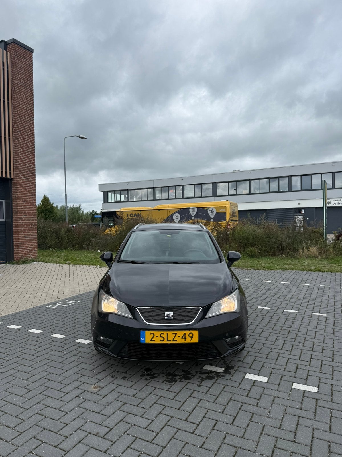 Seat Ibiza 1.2TDI 55KW Ecomotive ST 2013 Zwart, Auto's, Voorwielaandrijving, 74 pk, 1199 cc, Origineel Nederlands