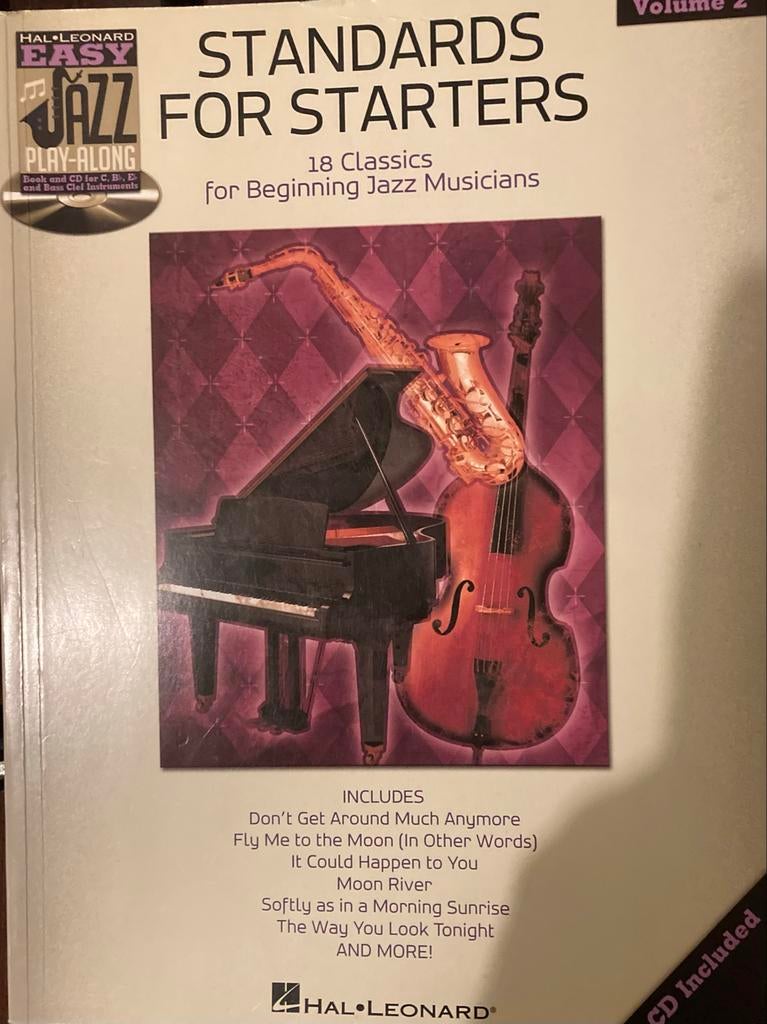 Songbook Standards for Starters - Easy Jazz Play-Along, Verzenden, Les of Cursus, Nieuw, Jazz