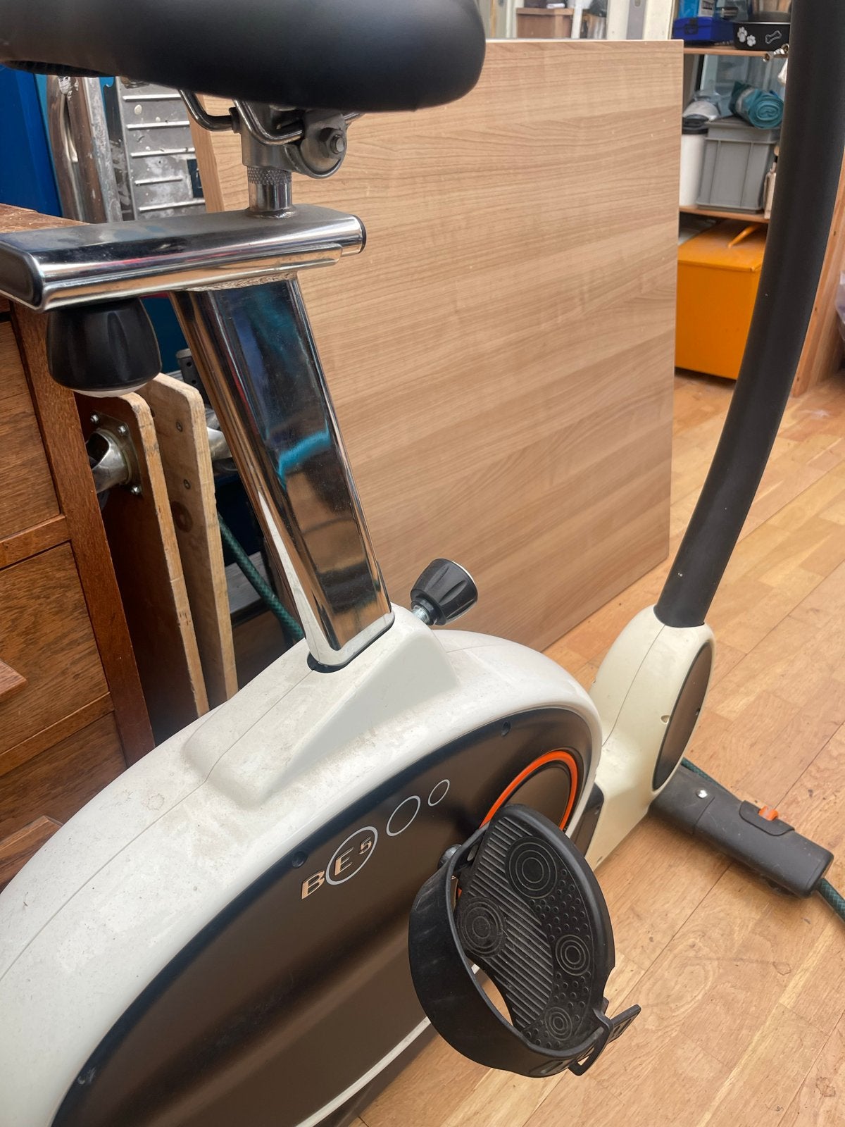 Hometrainer Bremshey Sport BE-5- Gebruikt, Ophalen, Gebruikt, Metaal, Benen