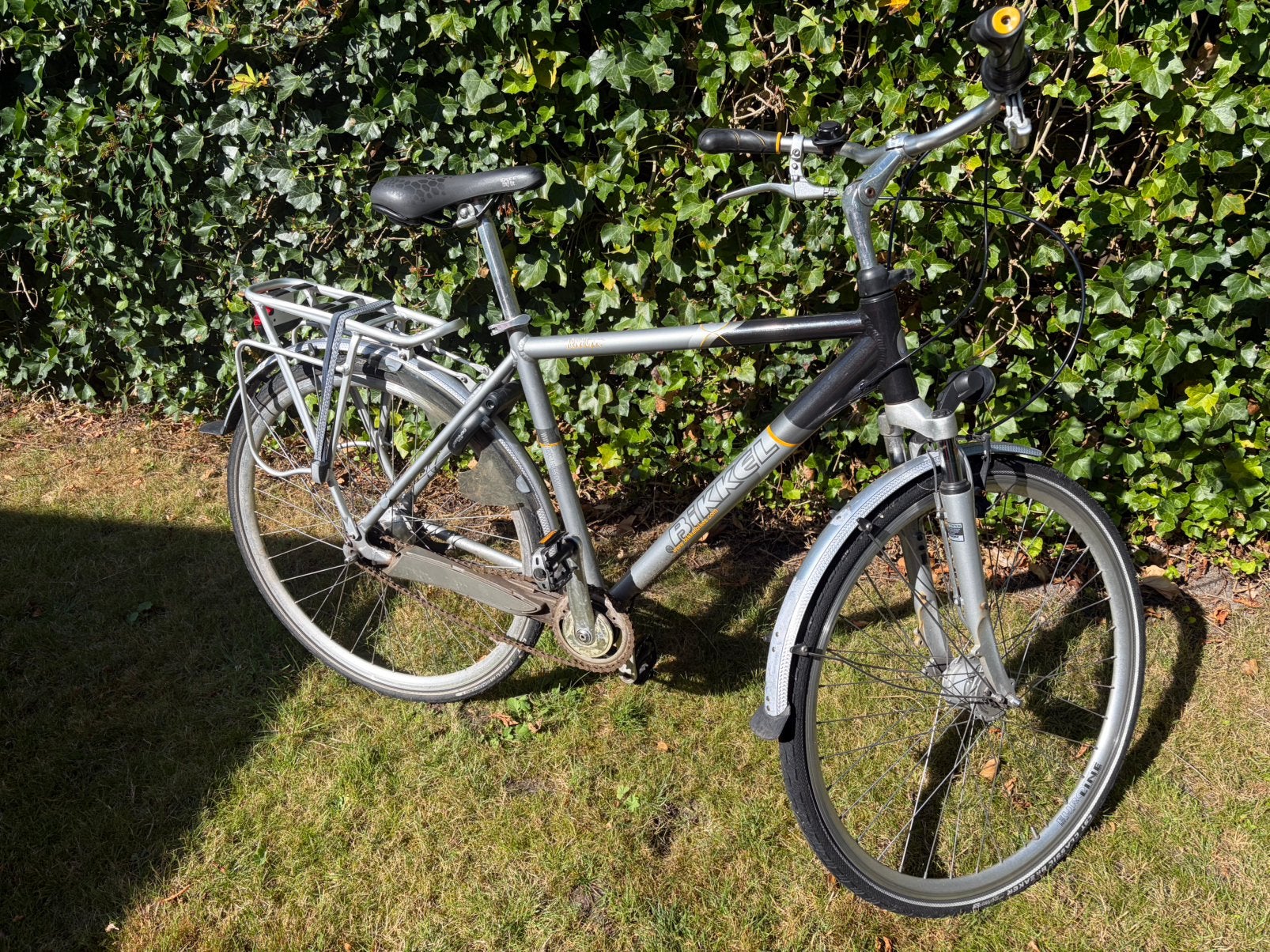 Herenfiets Bikkel, Gebruikt, Versnellingen, 49 tot 53 cm, Trommelrem
