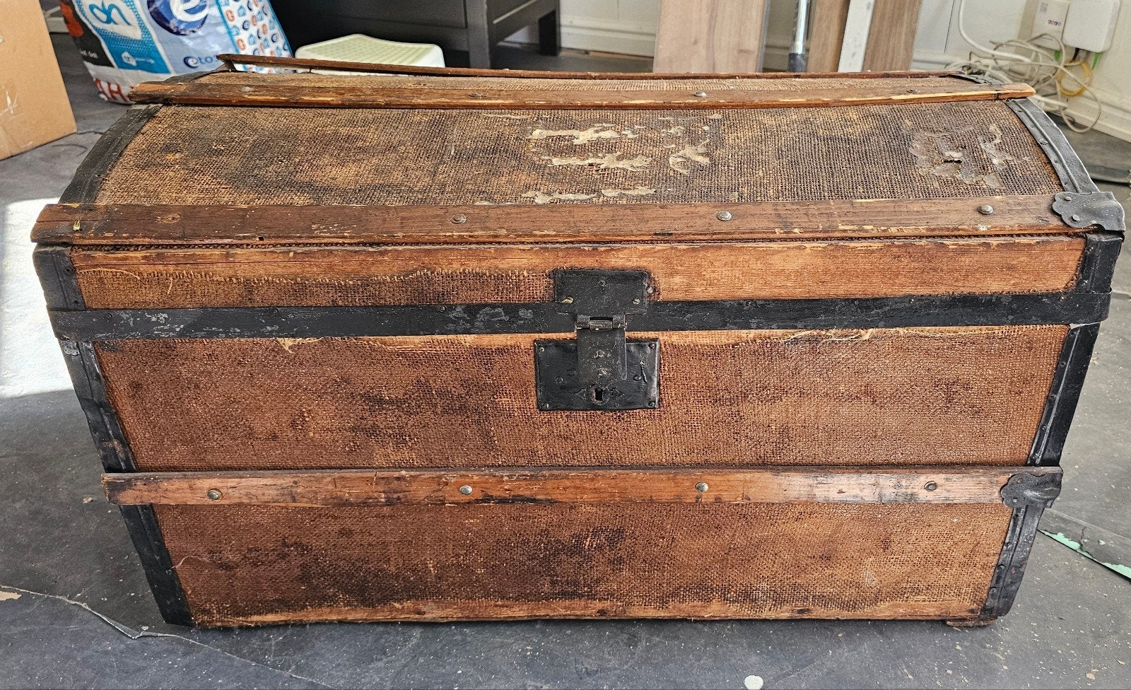 Antieke Scheepskist, Ophalen, Gebruikt, Minder dan 50 cm