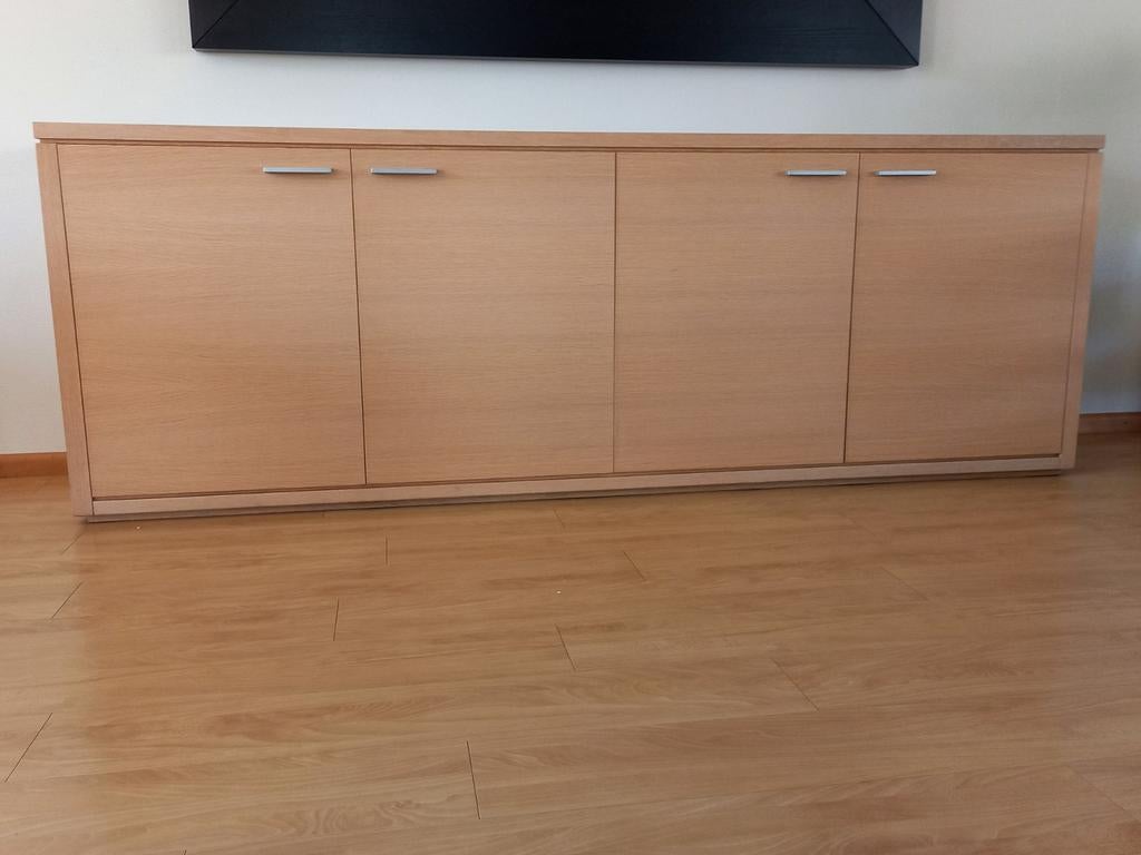 Moderne licht eiken dressoirkast, Huis en Inrichting, Kasten | Dressoirs, Ophalen