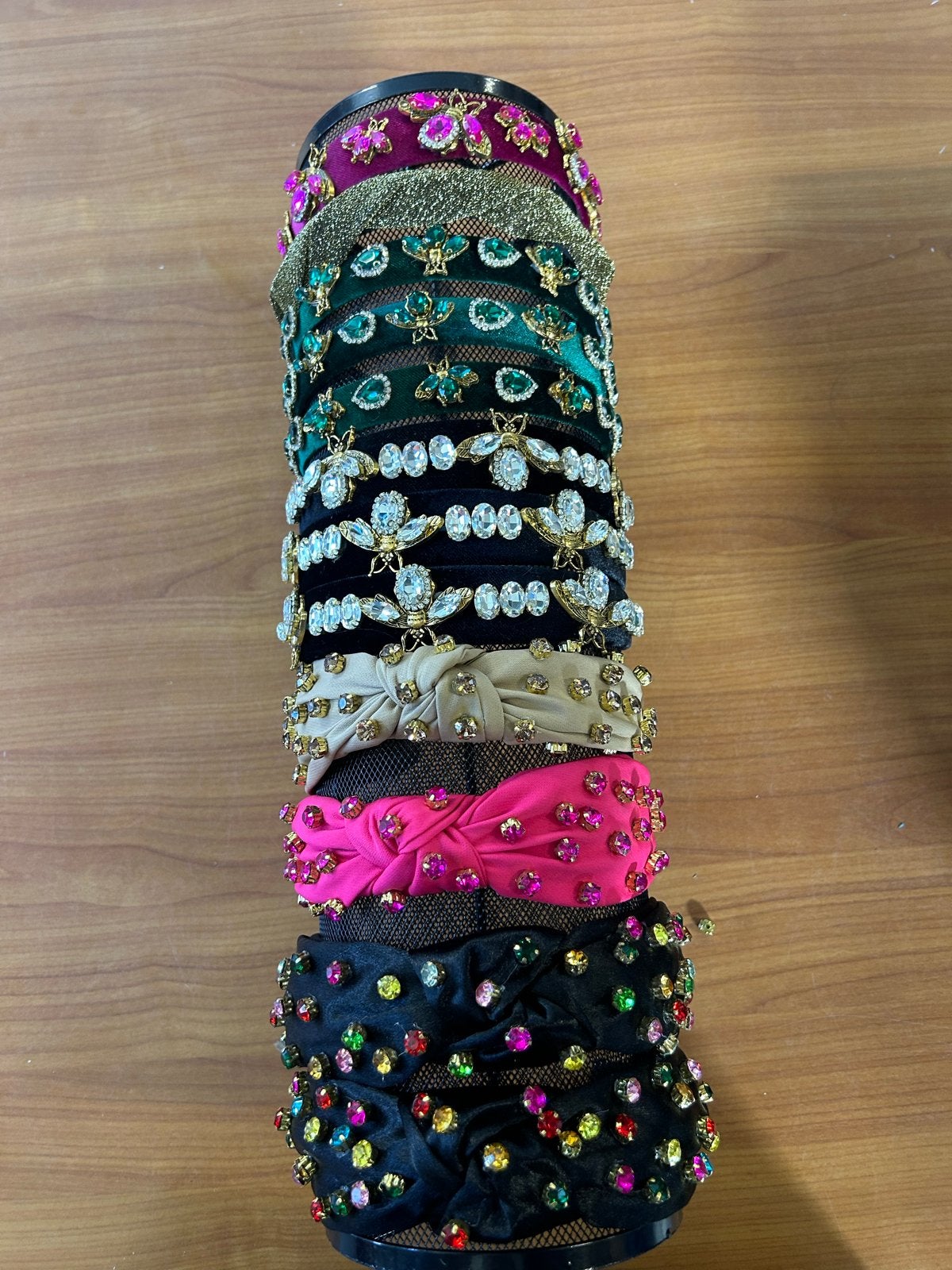 Glitter & Stenen Diademen - Diverse Kleuren & Materialen, Ophalen of Verzenden, Nieuw