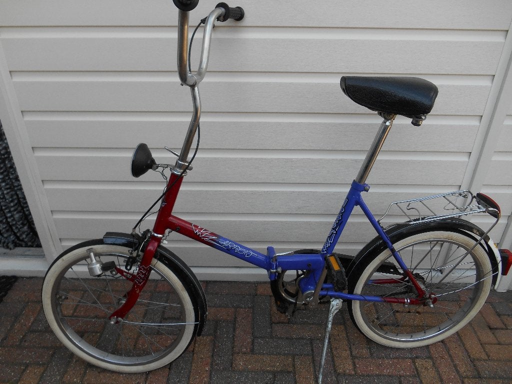 vouwfiets, Terugtraprem, Gebruikt, 18 tot 20 inch, Ophalen