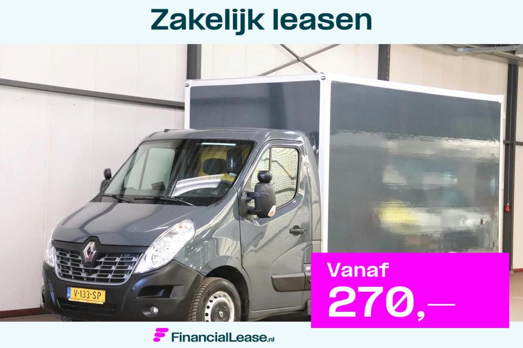 Renault Master 2.3 dCi 170PK AUTOMAAT LOWLINER VERKOOPWAGEN, Stof, Gebruikt, Euro 6, 4 cilinders