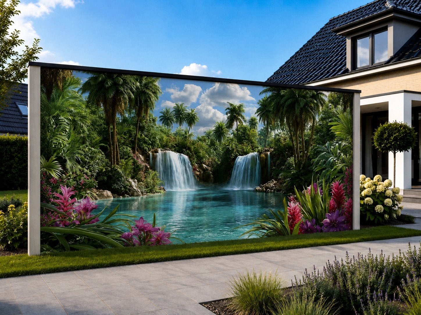 Prachtig uitzicht vanuit de jaccuzi!, Tuin en Terras, Bubbelbaden en Hottubs, Verzenden, Nieuw