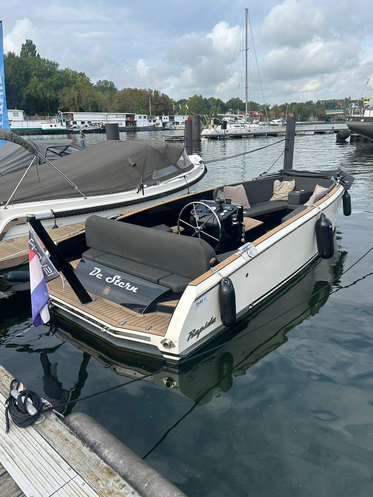 Prachtige I-sloep tender, white edition full options, Watersport en Boten, Tender, 29 pk, Binnenboordmotor, Composieten