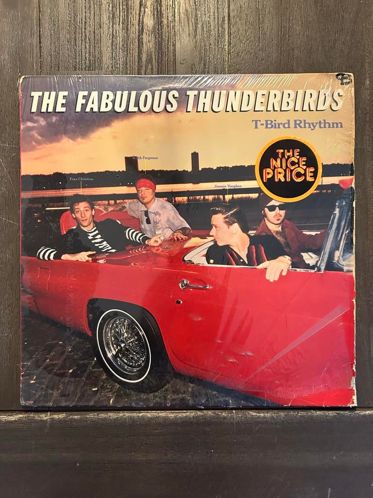 The Fabulous Thunderbirds - T-Bird Rhythm LP, Ophalen of Verzenden, Gebruikt, 12 inch, Poprock